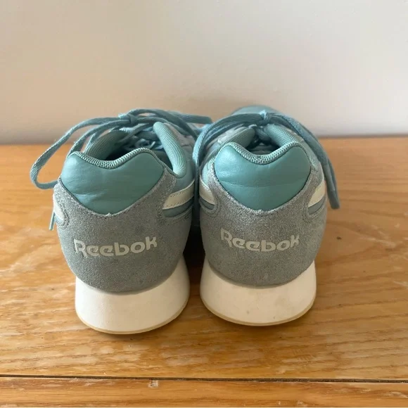 {Reebok} Classics Slate Aqua Harman Ripple Sneakers - Picture 2 of 6